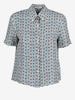 Prada Short Sleeved Geometric Shirt W02122025.2  Prada 