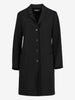 Jil Sander Black Wool Coat W271125.4  Jil Sander 