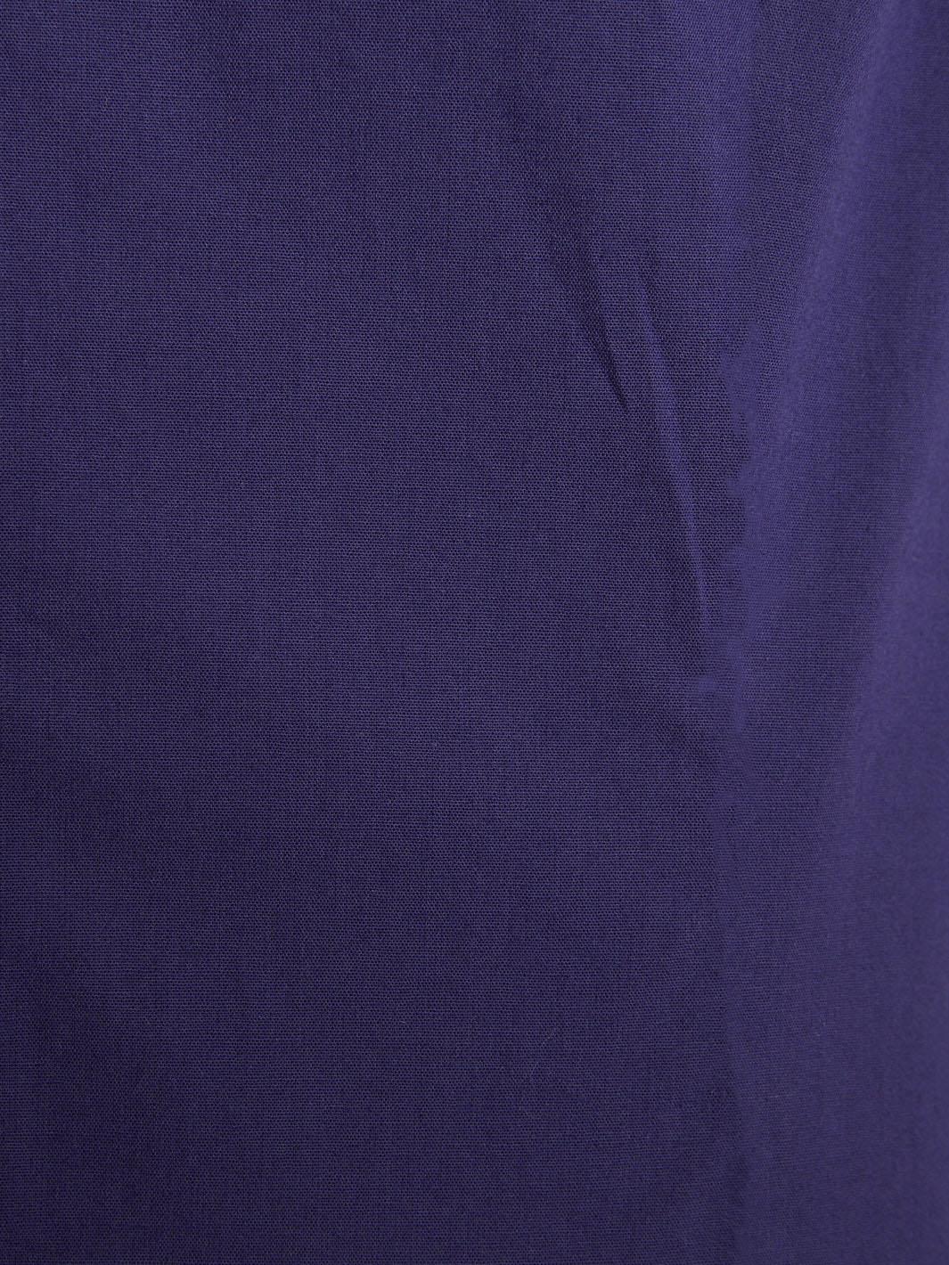 Just Cavalli Y2K purple cotton blouse with print on the back Z1001067  Just Cavalli 