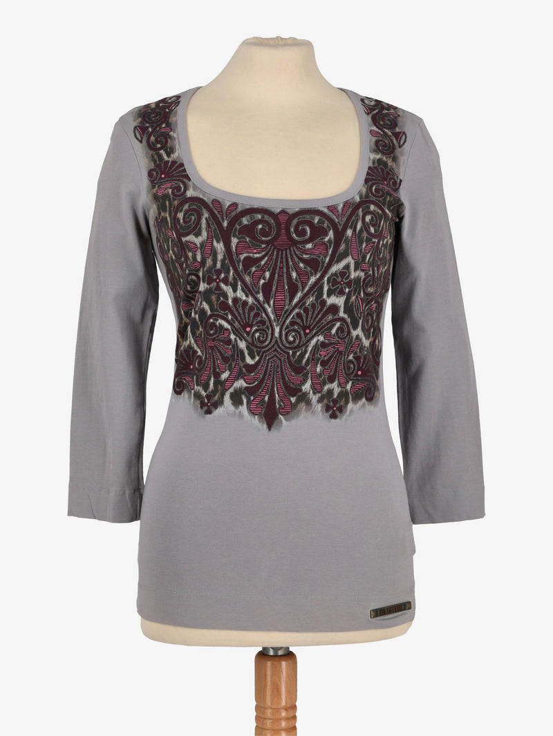 Just Cavalli Baroque Print Shirt W24121253.14  Just Cavalli 