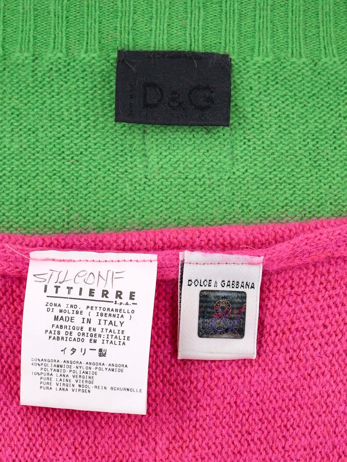 Dolce&Gabbana Fucisa And Green Wool-Blend Set W02122025.7  Dolce & Gabbana 