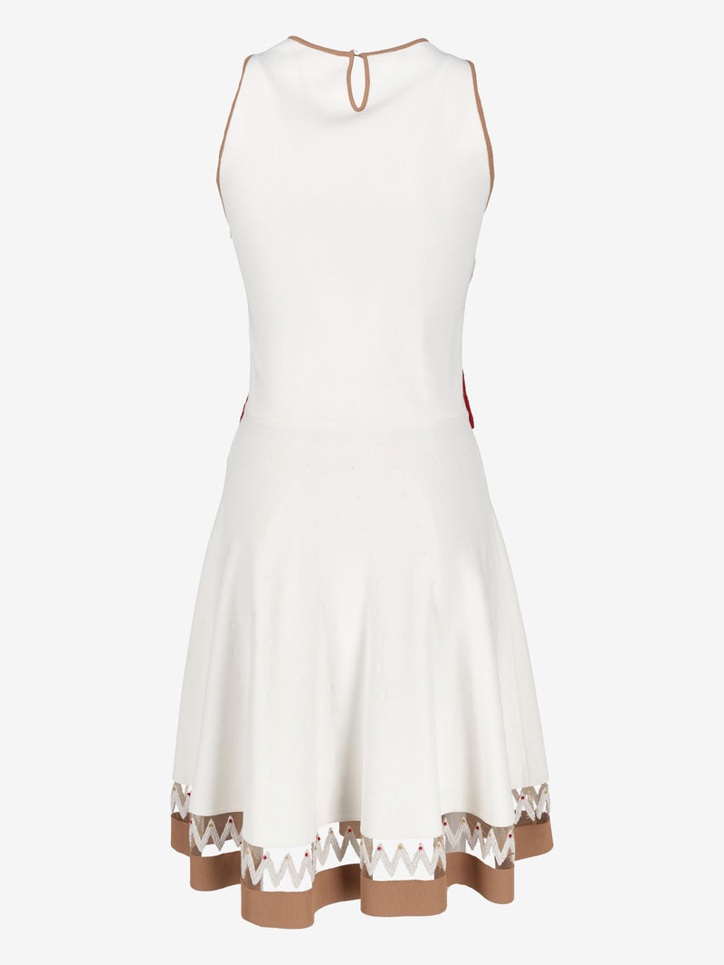 Vintage Dress with Tulle and Beaded Embroidery W7426.43  Vintage 
