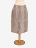 Gianfranco Ferrè Snake-print Skirt
