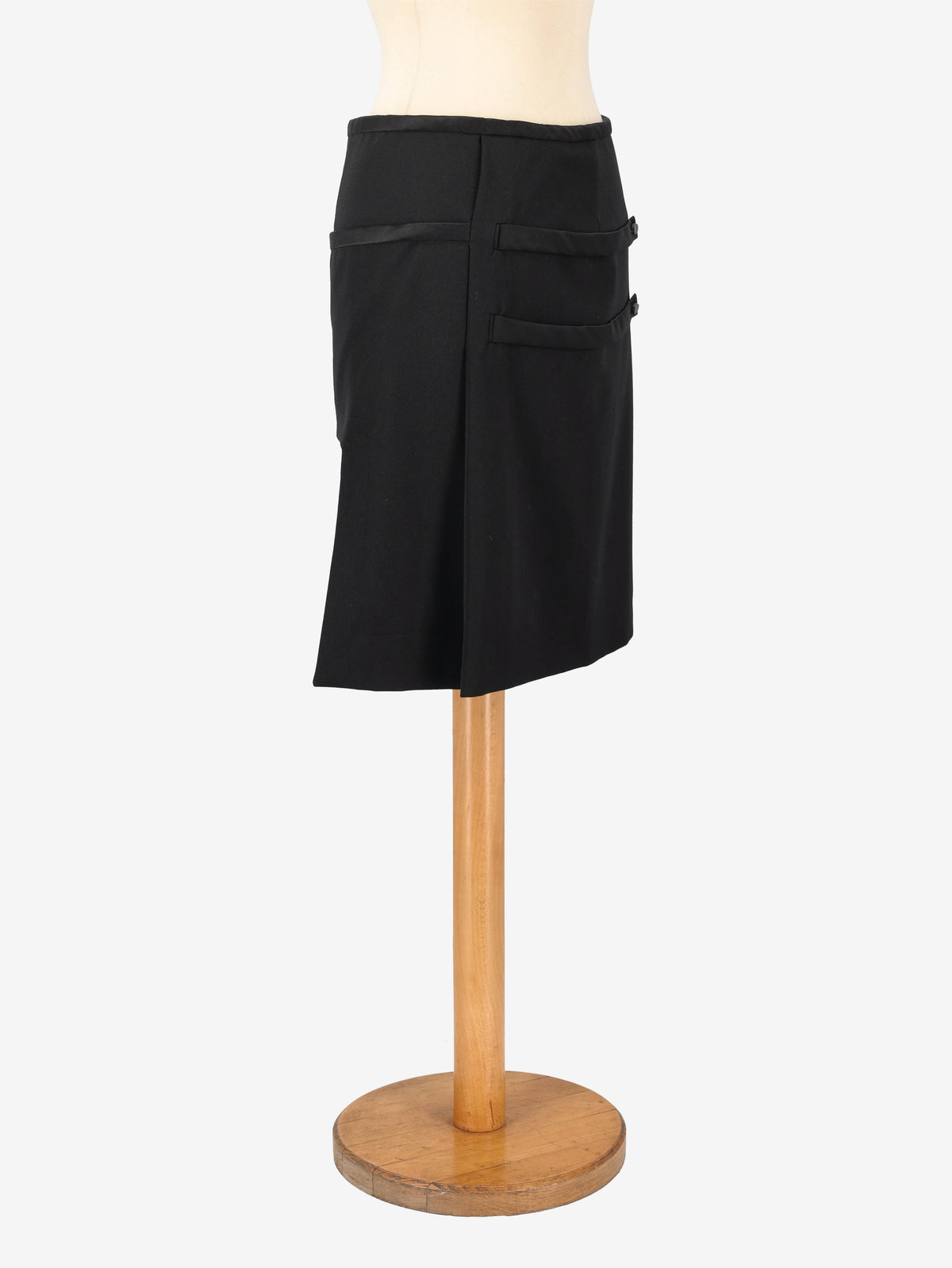 Balenciaga Black Army Skirt