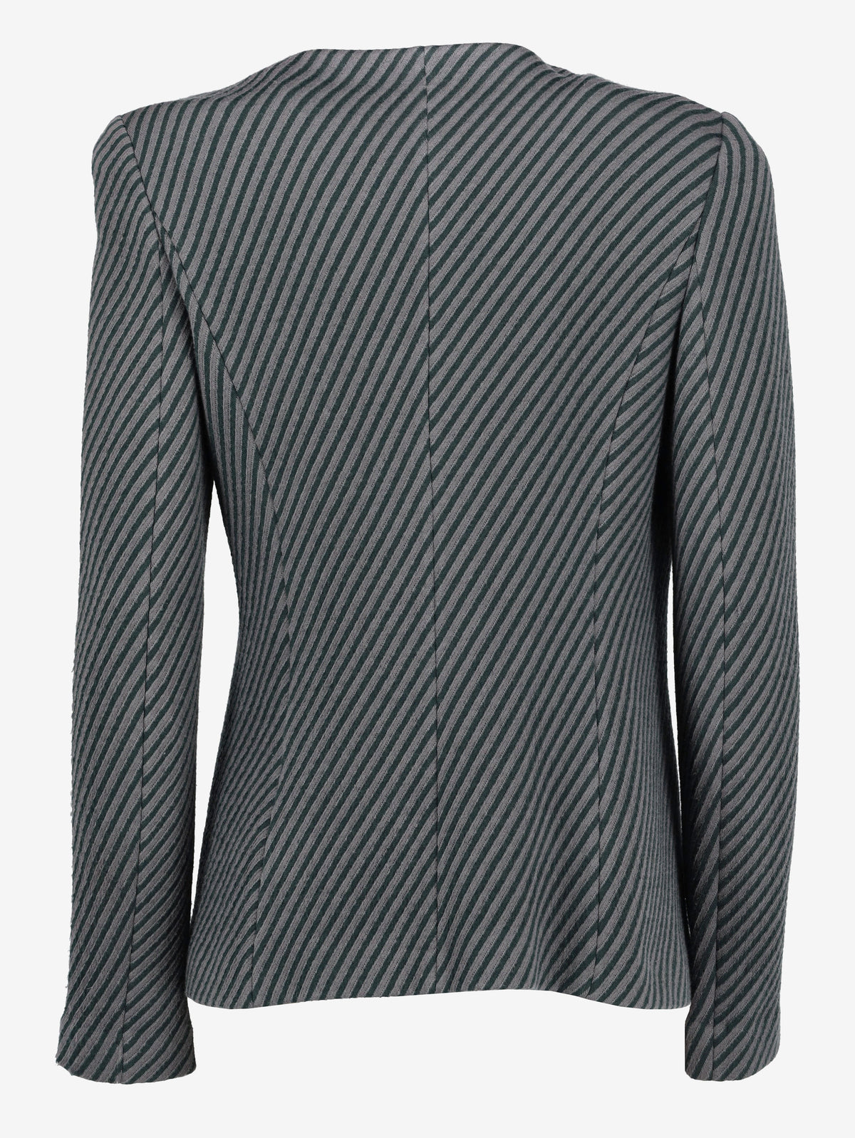 Armani Soft Cotton Blend Blazer with Striped Pattern MR311024.174  Giorgio Armani 