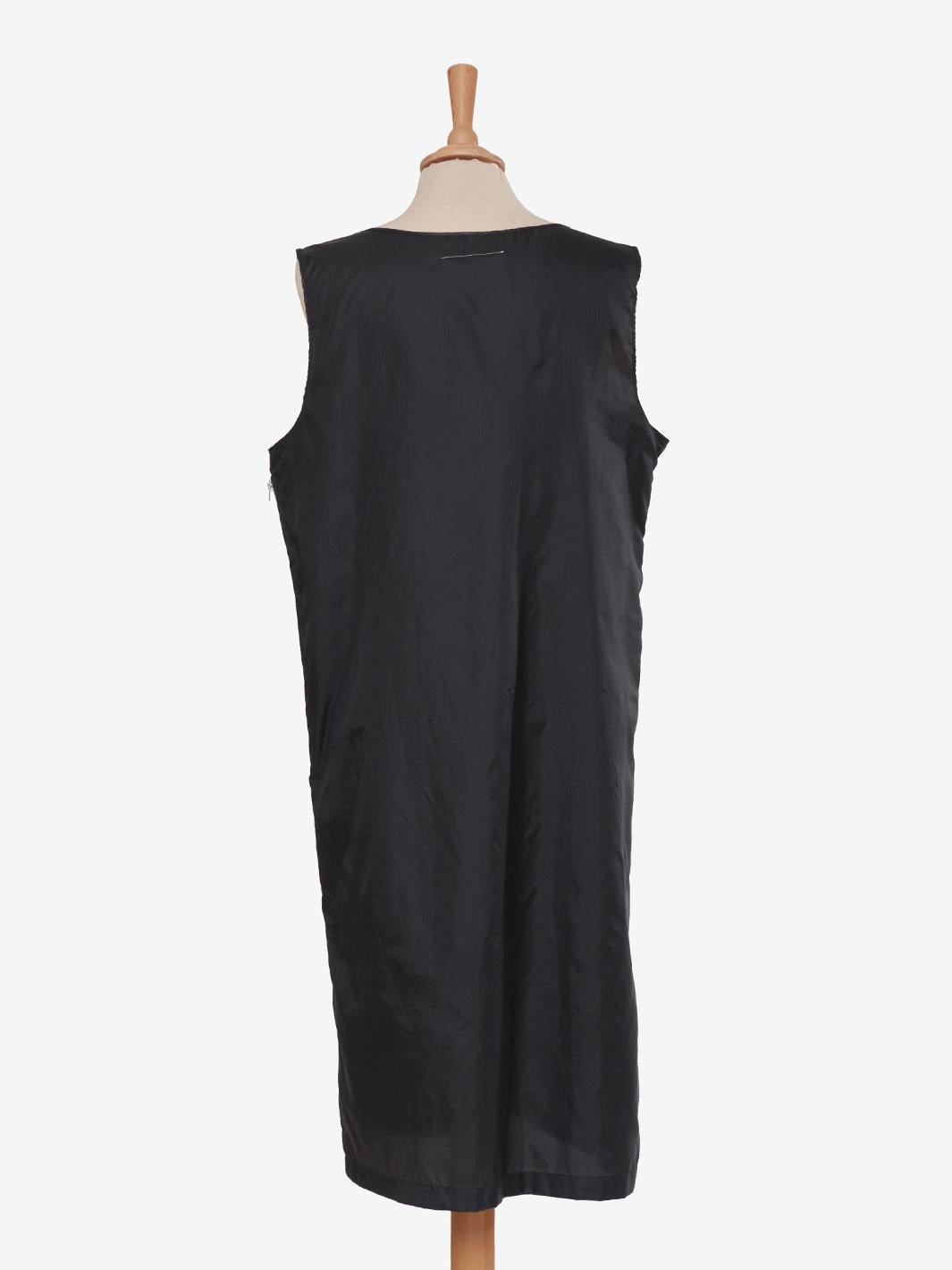Maison Margiela Black Nylon Dress CVM23.19.12  Maison Margiela 