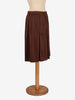 Fendi Brown Mid-Lenght Skirt W2511.105  Fendi 