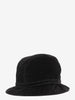 Y2K Prada hat in black velvet W2203304  Prada 