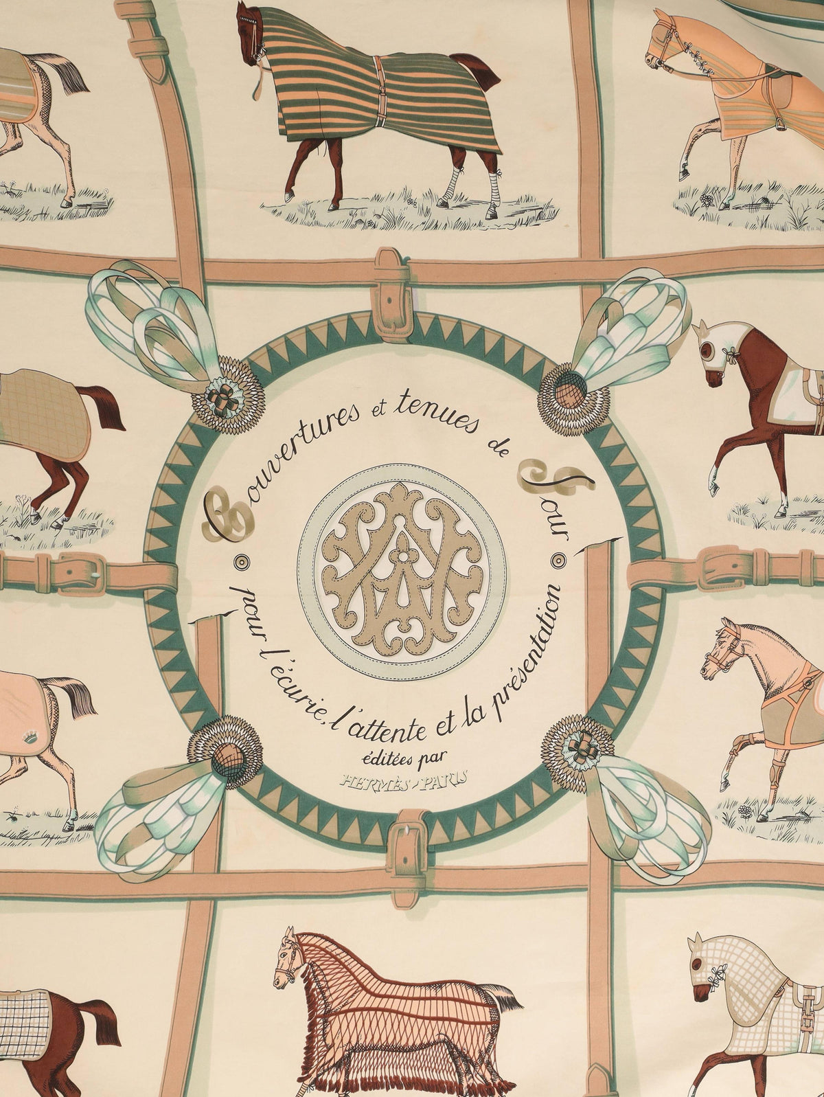 Hermès Foulard Couvertures Et Tenues De Sour By Jacques Eudel