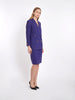 1980s Gianni Versace purple women suit in wool with large buttons W2203173  Versace 