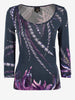 Just Cavalli Feather Print Shirt W24121253.5  Just Cavalli 