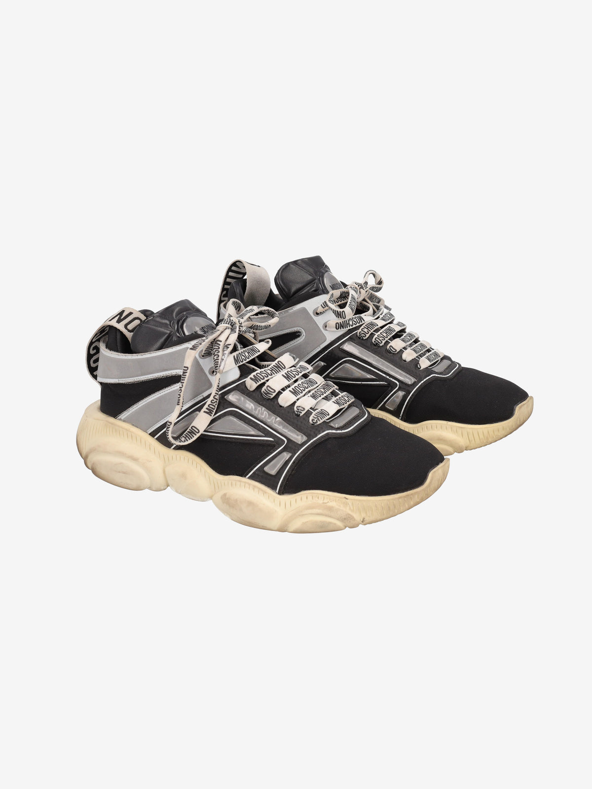 Moschino Teddy Silver Sneakers WCV250874.05  Moschino 