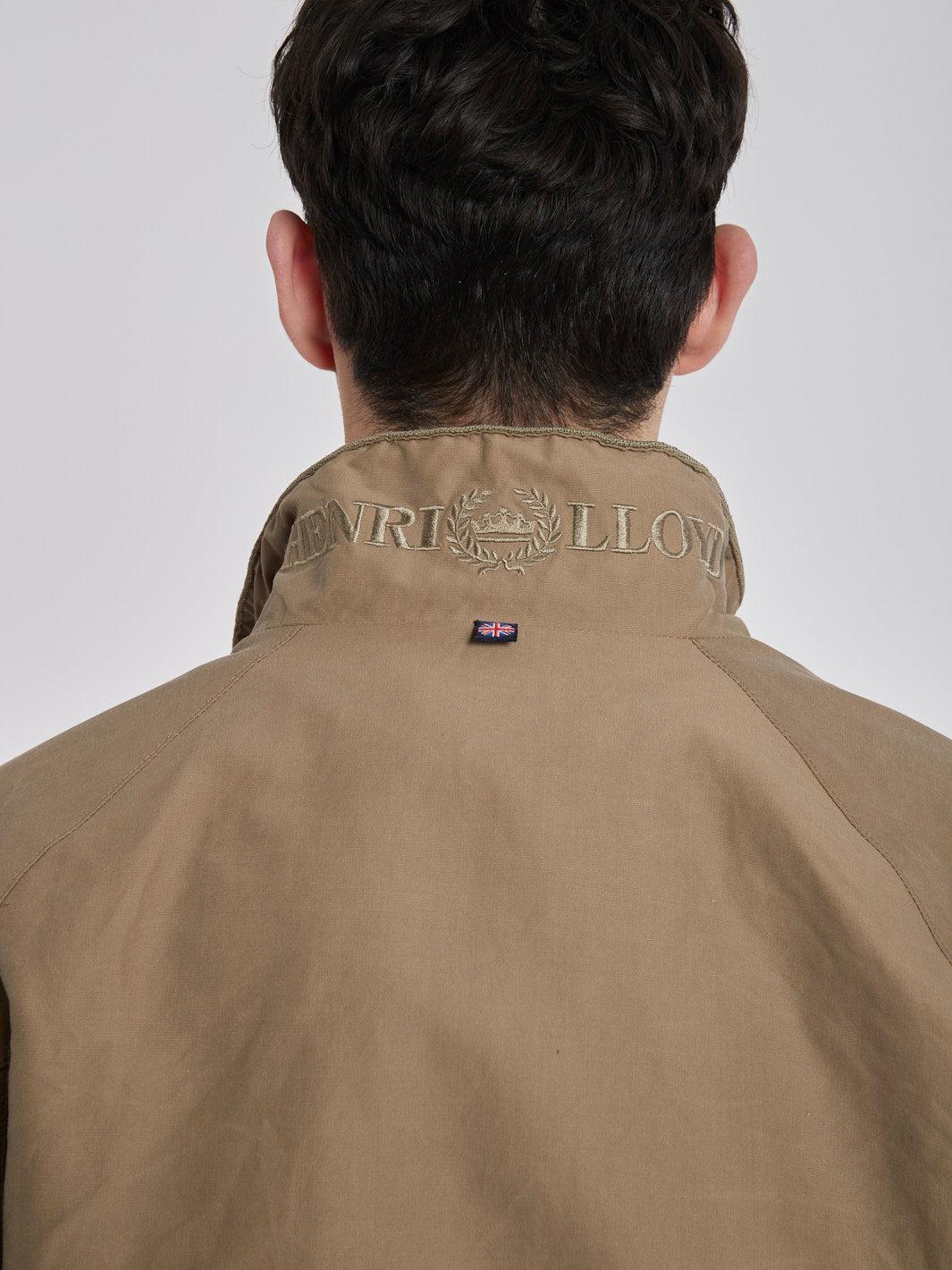 Y2K Henri Lloyd bomber jacket in light brown technical fabric W2203222  Henri Lloyd 