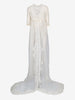 High-Low Bridal Cape in Lace M1702106  Vintage 