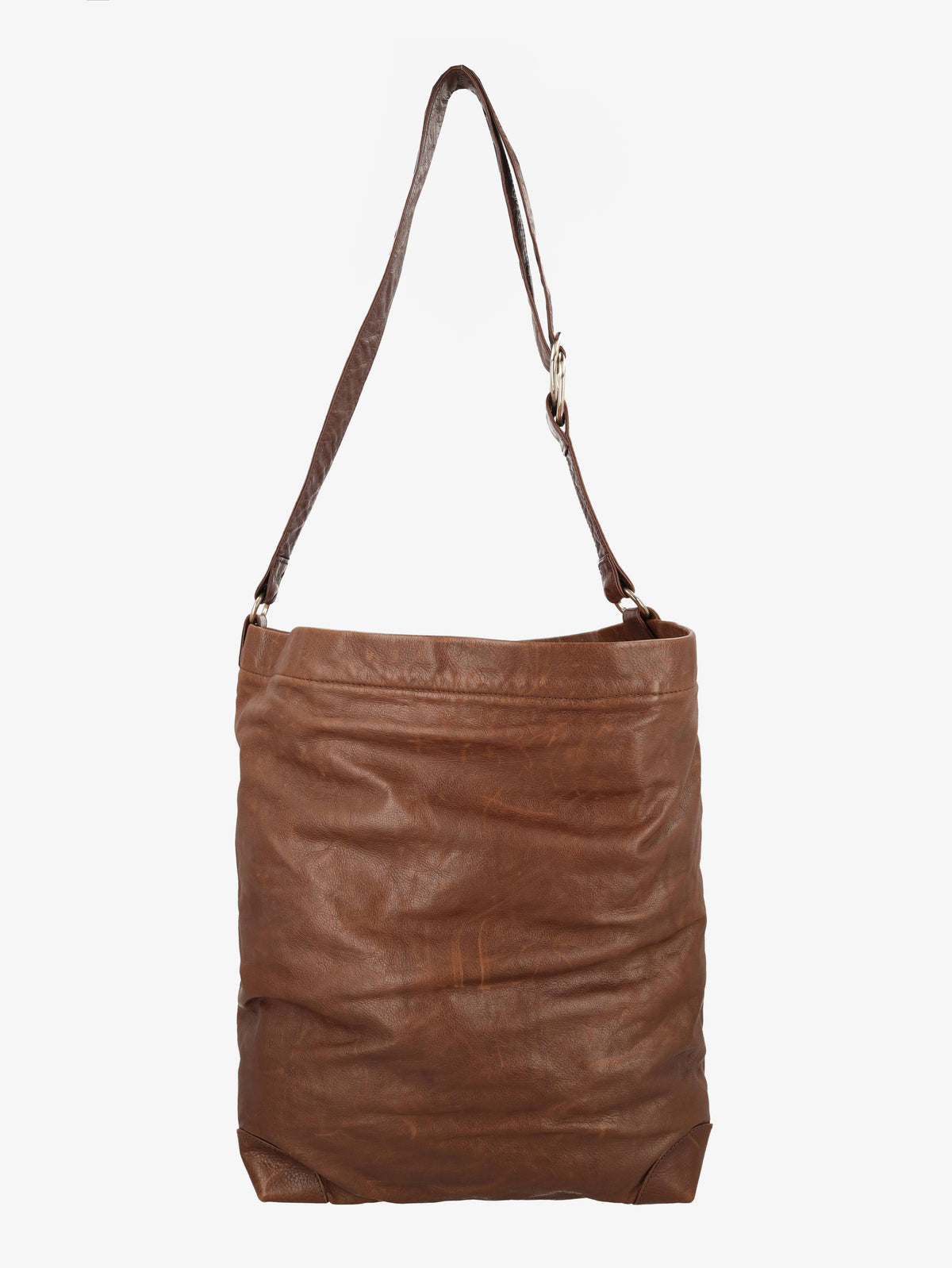 Marni Leather Sack Shoulder Bag
