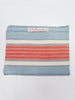 Y2K Cavalli e Nastri canvas clutch in red and blue stripes W22033123  Cavalli e Nastri 