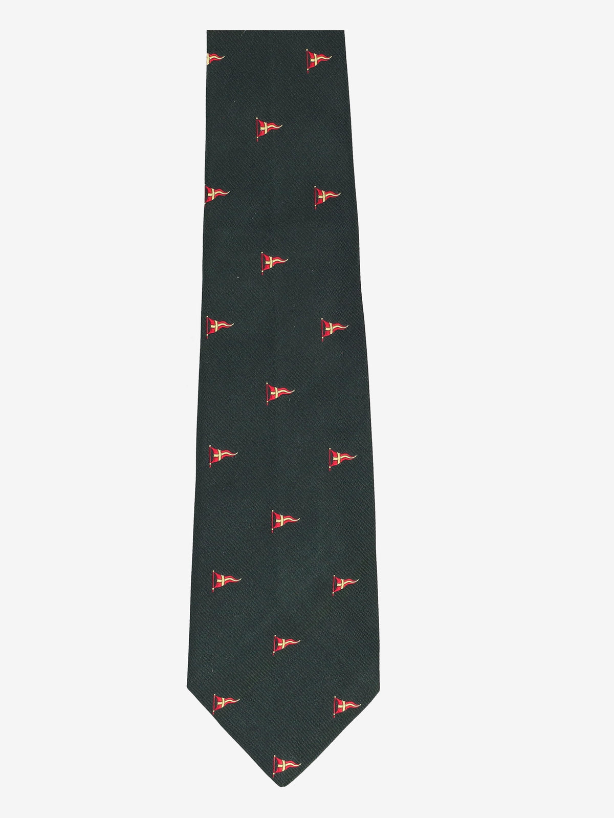 Vintage Flag Patterned Tie WCV041224.136  Vintage 