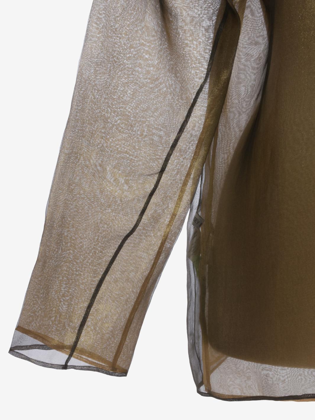 Issey Miyake Organza Blouse - 00s