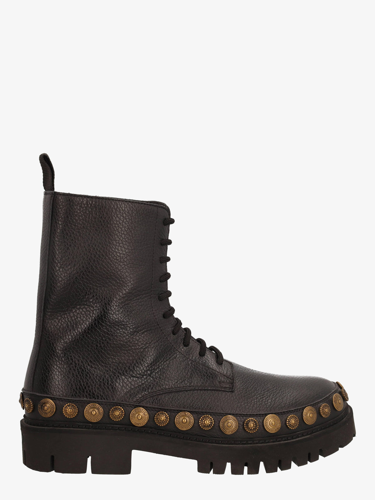 Moschino Studded Leather Boots WCV250821.03  Moschino 