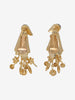 Vintage Bouquet Earrings MR031225.159 . Vintage 