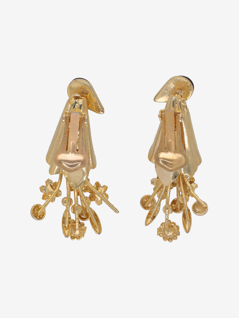 Vintage Bouquet Earrings MR031225.159 . Vintage 