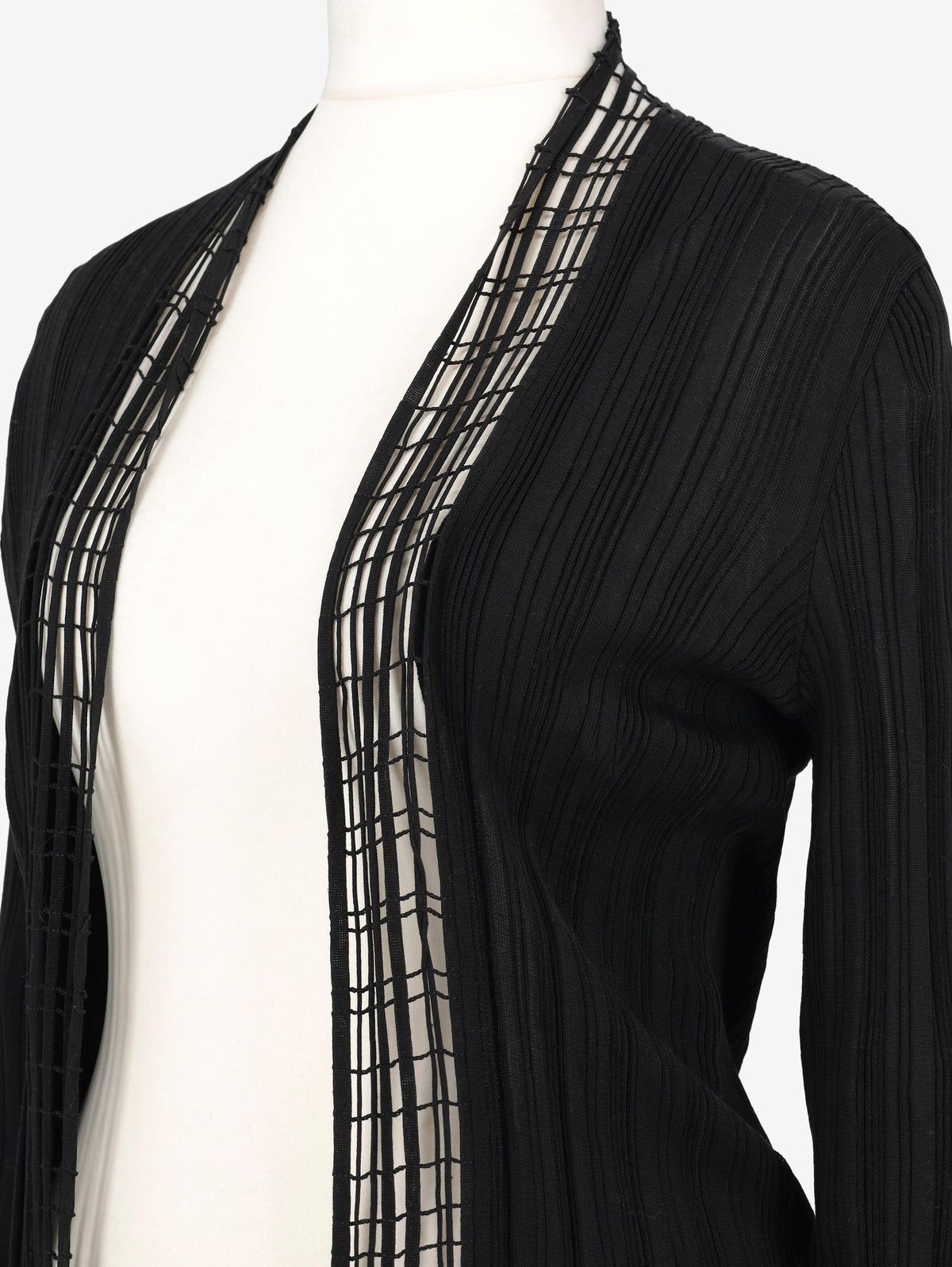 Yves Saint Laurent Cut-out Cardigan