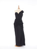 Long dress with sweetheart neckline W22070511  Vintage 