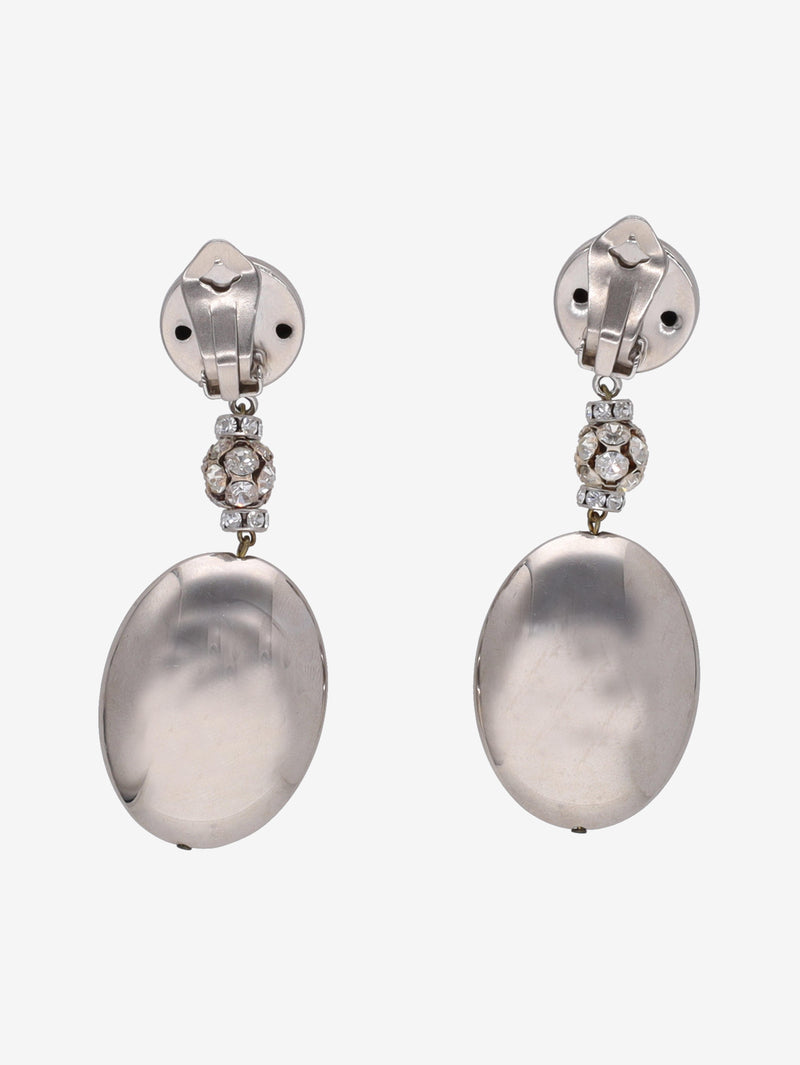 Vintage Silver Dangling Earrings WCV041224.143  Vintage 