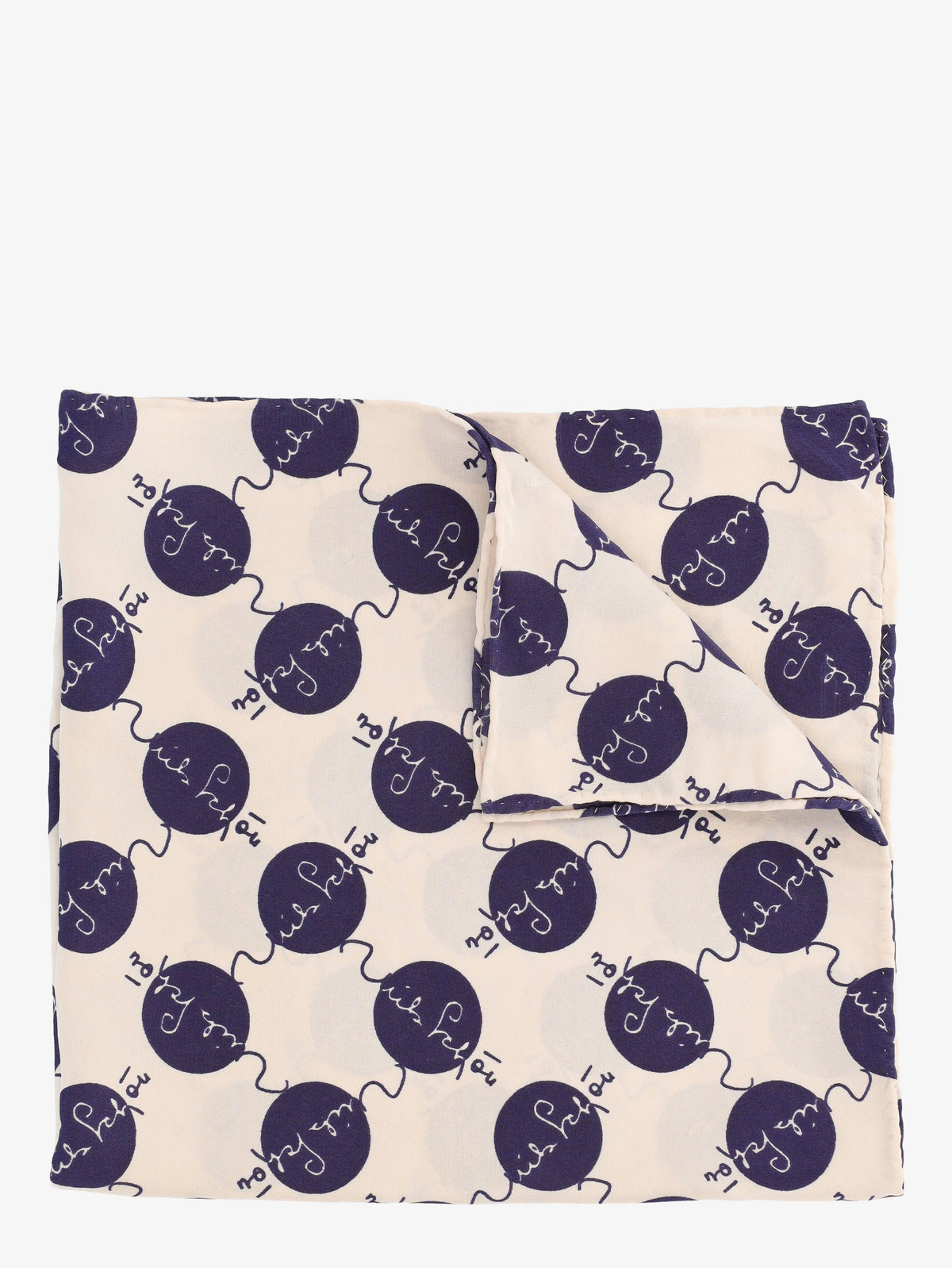 Mila Schön Polka Dot Pocket Handkerchief