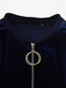 Missguided long-sleeved sweatshirt in blue chenille CVM22.81.26  Missguided 