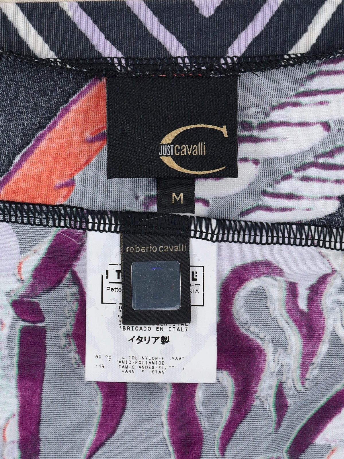 Just Cavalli Tattoo Print Shirt W24121253.11  Just Cavalli 