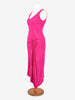 Ungaro Fuchsia Asymmetrical Dress