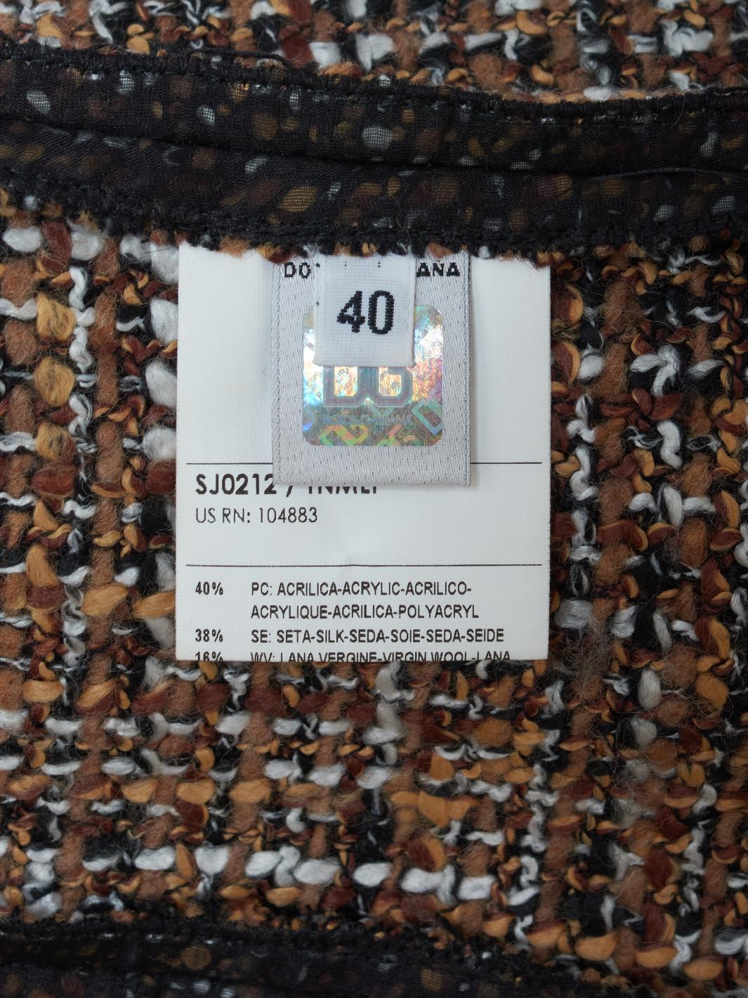 D&G Tweed Jacket