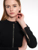 Giubbotto Y2K Gucci in nylon nero con cerniera