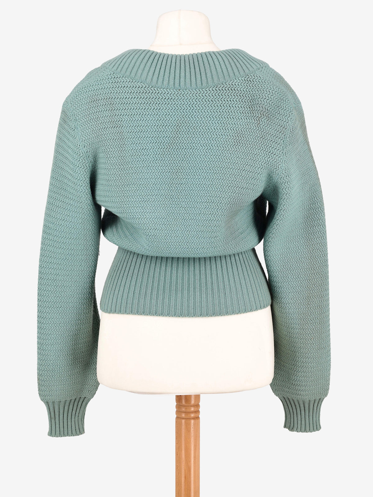 Alaïa Acquamarine Wool Suit DM1004393  Alaïa 