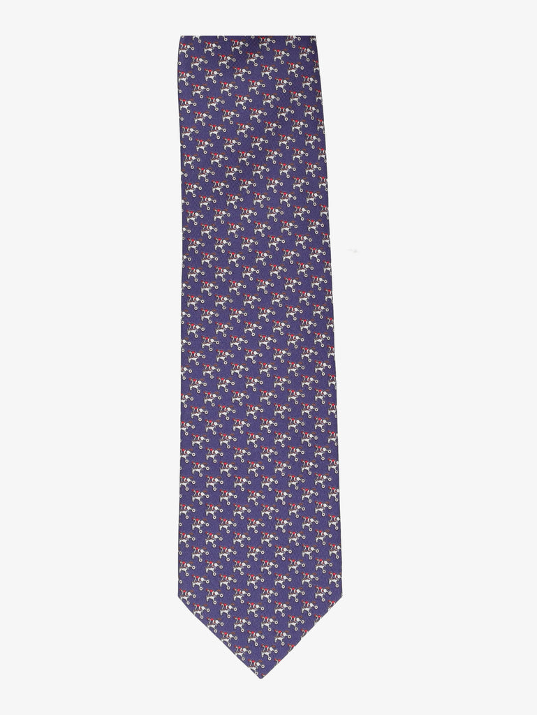 Hermès Little Horses Print Tie 161225.36  Hermes 