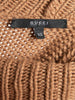 Y2K Gucci camel-colour turtleneck poncho in wool