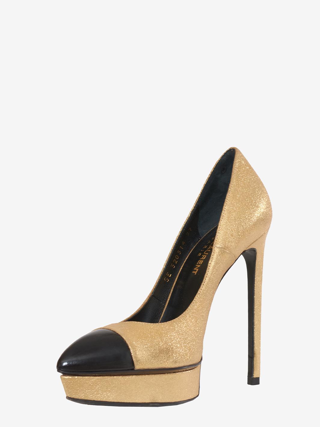 Saint Laurent Gold pumps MR010823.3  Saint Laurent 