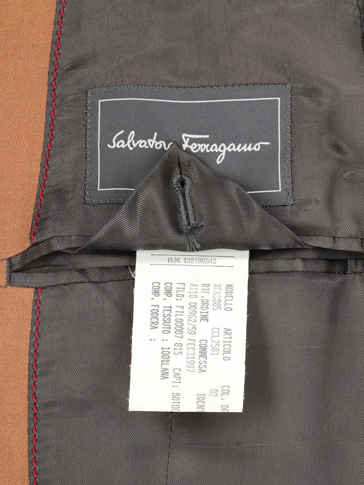 Salvatore Ferragamo Wool Suit WCV112512  Salvatore Ferragamo 