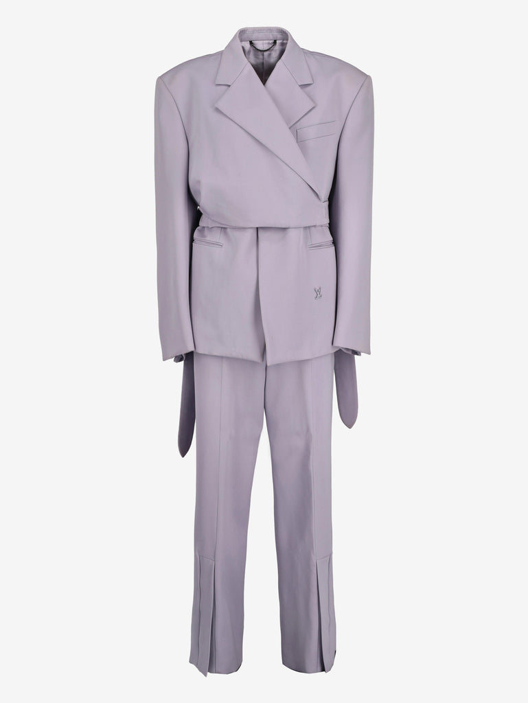 Louis Vuitton Purple Wool Suit CVU2411-6.80  Louis Vuitton 