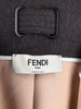 Fendi Wool Blend Long Skirt with Logo Belt CVM26.1.10  Fendi 