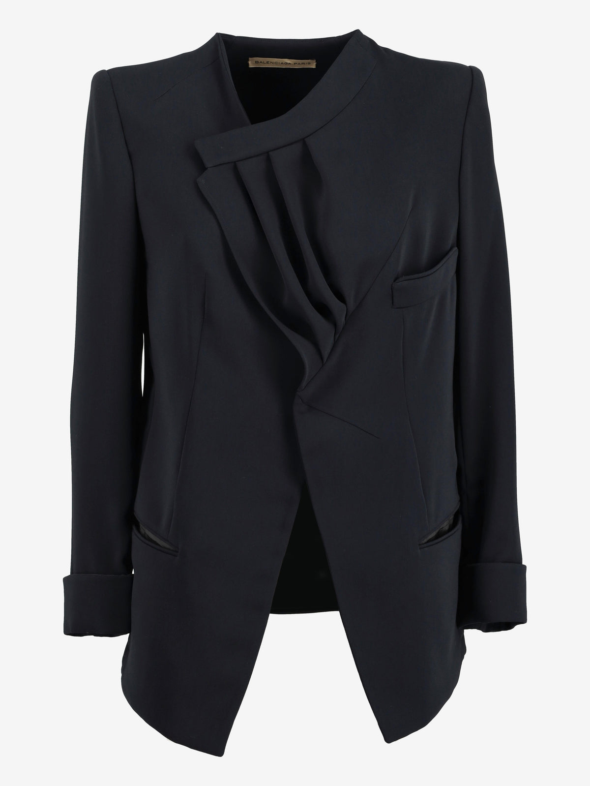 Blazer drappeggiato Balenciaga