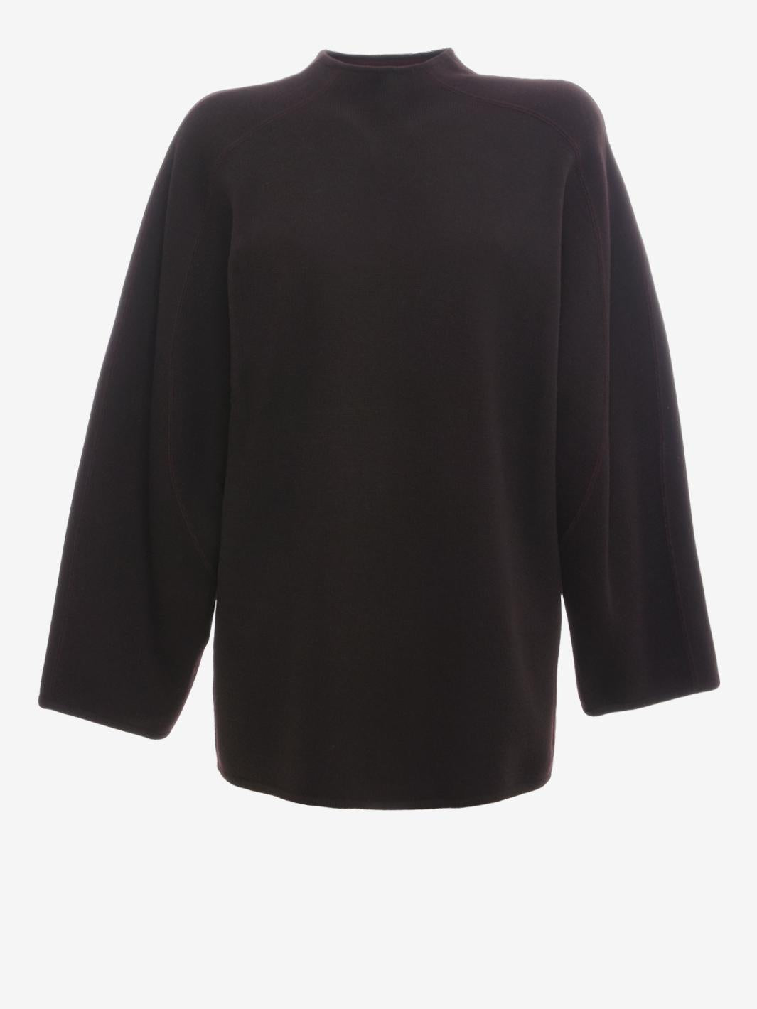 Alaïa 蝙蝠袖羊毛毛衣 - 80 年代风格<br>