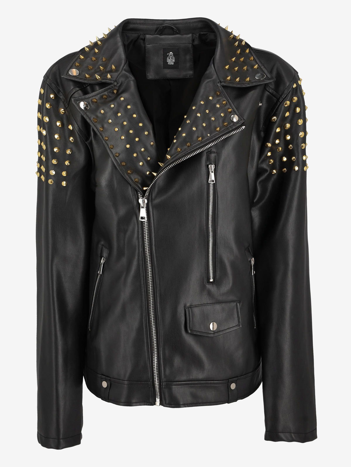 Vintage Leopard Biker Jacket WCV250856.02  Vintage 