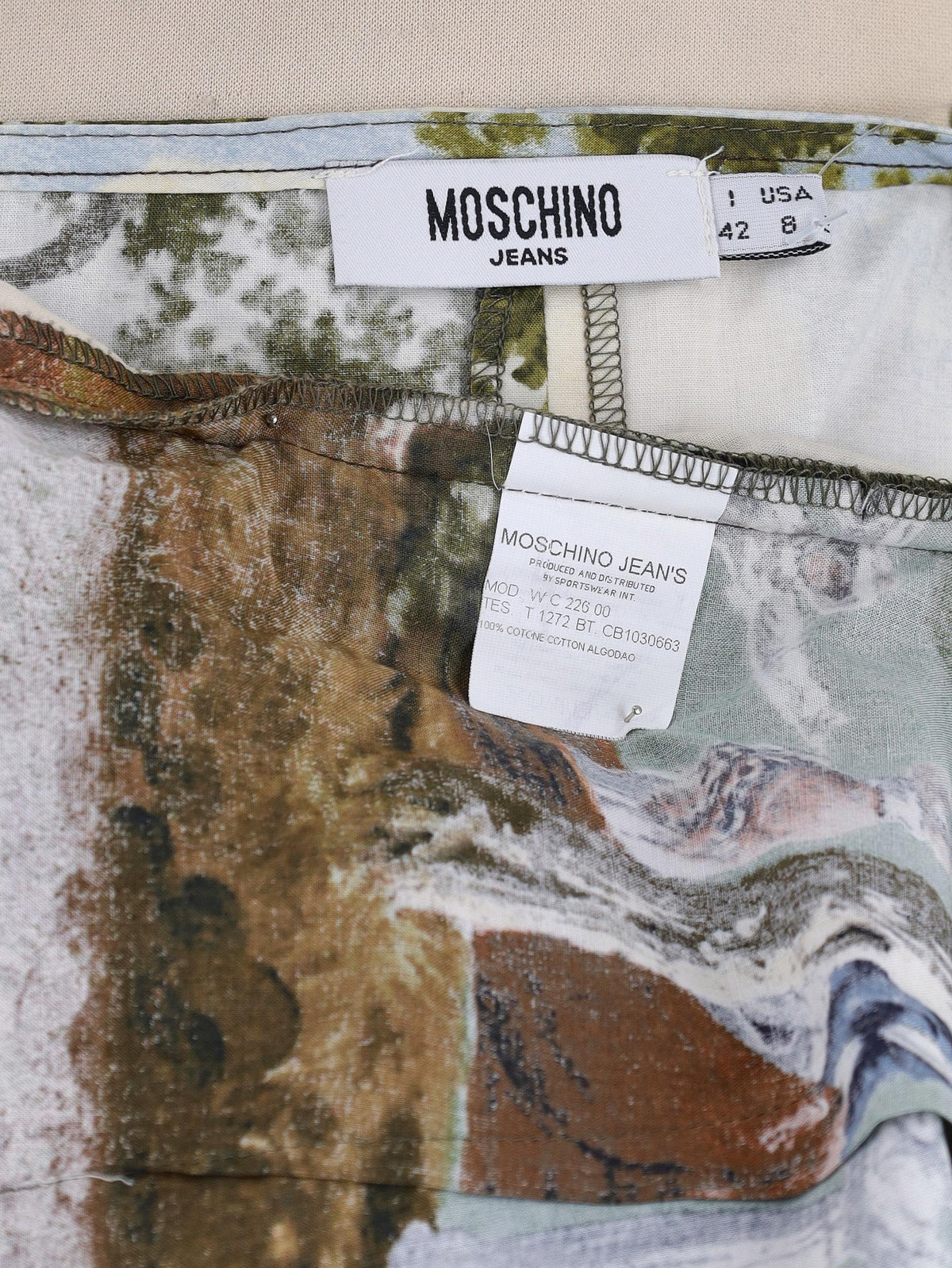 Moschino 紧身胸衣上衣 - 00 年代