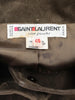 Yves Saint Laurent Suede Jacket With Leaves
