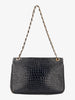 Pirovano Blue Cocco Shoulder Bag