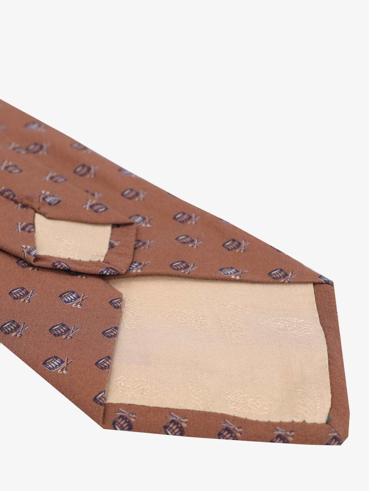 Gucci 鼓图案领带