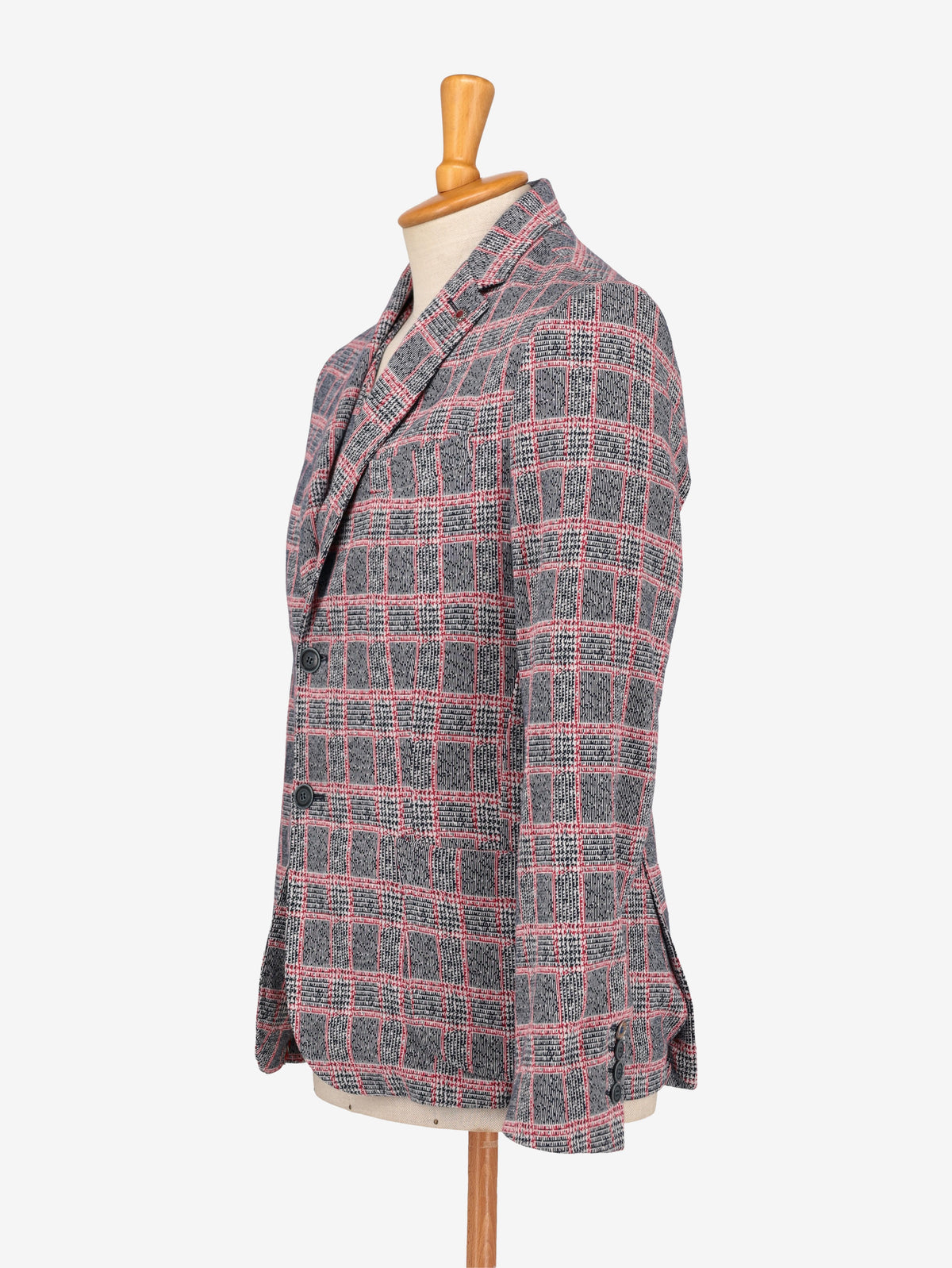 Massimo Rebecchi Checked Blazer With Vest WCV250830.06  Massimo Rebecchi 