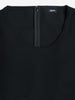 Abito midi oversize blu scuro di Jil Sander